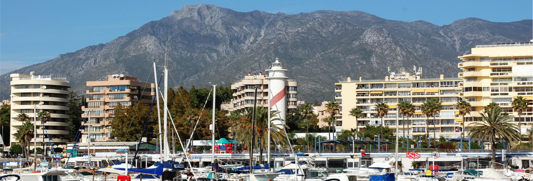 Vistas del faro de Marbella Control de Plagas